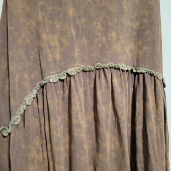 POL Green Tie-Dye Baby Doll Tank Size Medium - Picture 3 of 6